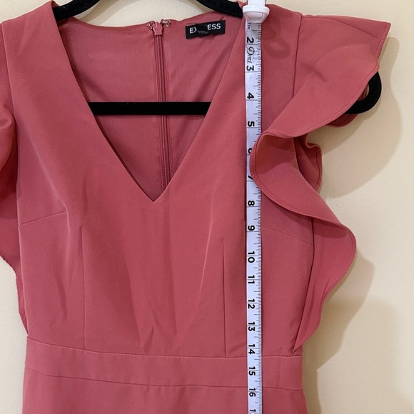 Express Rose Mini women’s classic Dress with Flutter Sleeves Size 0 - Picture 13 of 13